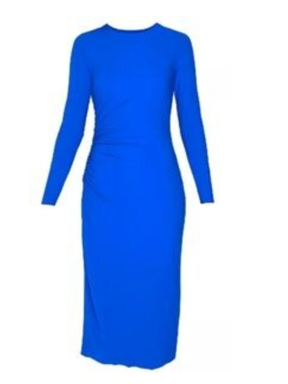 Sweaty Betty Royal Blue Long-Sleeve Midi Dress